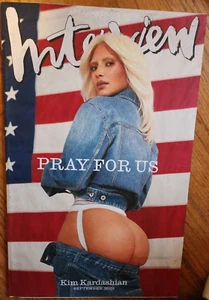 September 2022 Issue #544 INTERVIEW Magazine Kim Kardashian American Dream issue - Picture 1 of 1