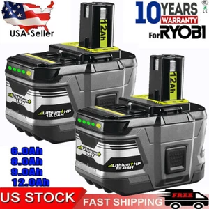 8AH 9AH For RYOBI P108 18V One Plus High Capacity Battery 18 Volt Lithium-Ion - Picture 1 of 22
