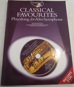 Classical Favourites: Playalong for Alto Saxophone [With 2 CDs] (English) Paperb - Picture 1 of 5