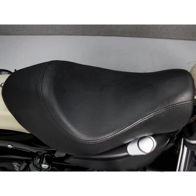 Wide Low-Pro Driver Solo Seat For Harley Sportster Iron XL883 1200N 48 72 Custom — 第 1/4 张图片