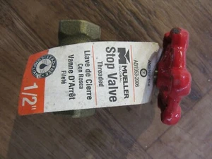 (1) Mueller 1/2 Absperrventil Gewinde - Bild 1 von 2