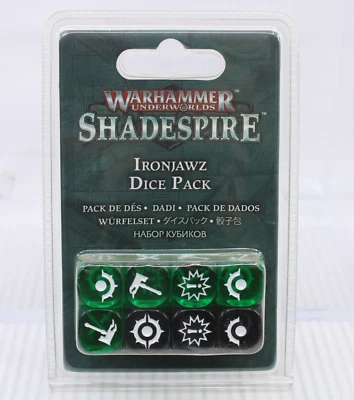 H7 Warhammer Games Workshop IRONJAWZ DICE PACK Set - Image 1 of 2