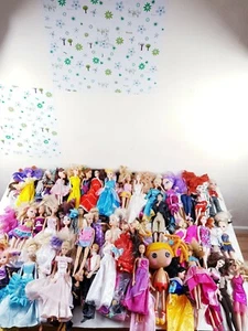 Huge  Bundle. 82 Dolls,Accessories Excellent Condition  - Picture 1 of 12