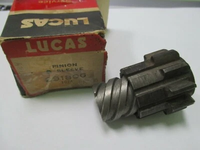 Triumph TR3A from TS50001, TR4, TR4A Lucas 291806 starter pinion & sleeve NOS - Image 1 of 4