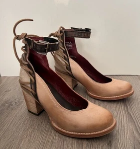 Freebird by Steven Taupe Multi Leather Ankle Shoes Sz 9 Women, Raeanne - Picture 1 of 11