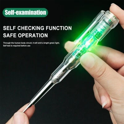 Circuit Tester Screwdriver Continuity Electric Power Voltage Detector UK Seller - Image 1 of 4