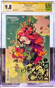 Poison Ivy #14 Variant Rose Besch Signed & Harley Quinn Remark CGC SS 9.8 Sketch - Picture 1 of 1