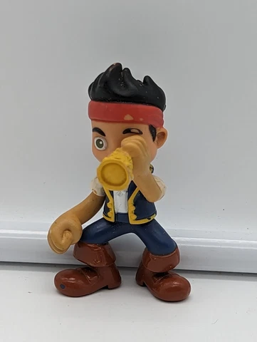Disney Junior Jake And The Neverland Pirates 3” Figure Cake Topper PVC Toy Pose Cover