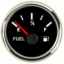 Fuel Level Gauge 73-10ohms Fuel Gauge for Cars Truck Boat 52mm/2-1/16" Usa Stock
