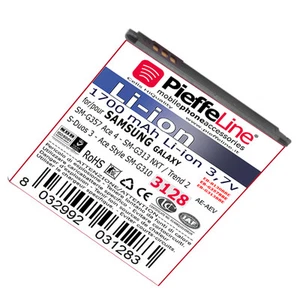 Batteria per Samsung Galaxy G313 NXT Trend 2 S Duos 3 Style G310 Litio 1700mA - Imagen 1 de 1