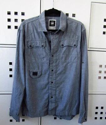 pre loved G STAR RAW denim shirt XL men - image 1 of 4