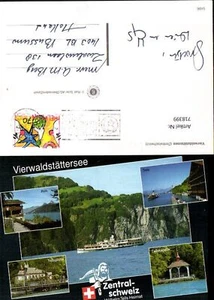 718399 Mehrbild AK Vierwaldstättersee Rütli Treib Tellskapelle Tellsplatte Schif - Bild 1 von 1