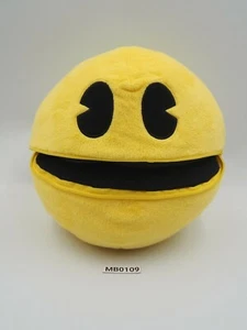 Pac-Man MB0109 Cremallera Boca Amarillo Peluche 7" Namco Juguete Muñeca  - Imagen 1 de 8