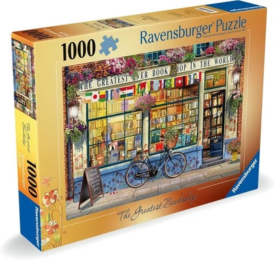 Greatest Bookshop Puzzle 1000 Piece Jigsaw Puzzle - Image 1 of 4