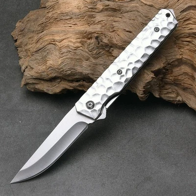 Cuchillo Plegable de Bolsillo EDC Exterior - Rodamiento de Bolas Abierto Rápidamente - Hoja de 3.54" Foto 1 de 4