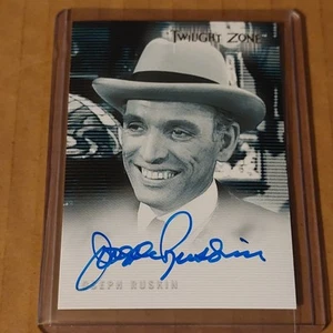 2000 Twilight Zone Series 2 The Next Dimension Joseph Ruskin A26 autograph card - Picture 1 of 3
