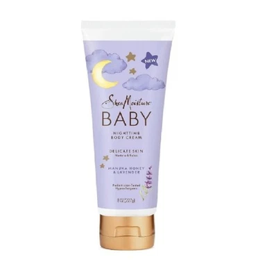 Crema corporal nocturna para bebé Shea Moisture miel de Manuka y lavanda, 8 oz⭐️⭐️⭐️⭐️⭐️⭐️⭐️⭐ Foto 1 de 2