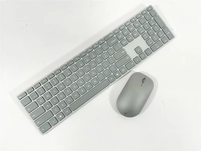 Microsoft Surface Keyboard 1742 & Mouse 1741 Wireless Bluetooth Combo - Gray - Image 1 of 4
