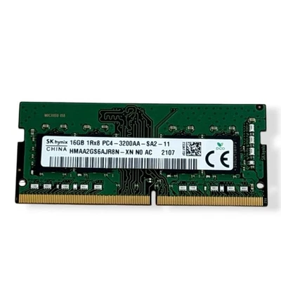 MEMORIA SODIMM SK HYNIX 16 GB 1RX8 PC4-3200AA HMAA2GS6AJR8N-XN Foto 1 de 3
