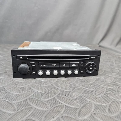 Unidad principal reproductor CD MP3 RD4 radio estéreo peugeot 207 307 807 Citroen Foto 1 de 4