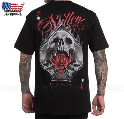 Sullen Art Collective Eternal Aces Standard SCM6921 Short Sleeve Men`s T-shirt - Image 1 of 4