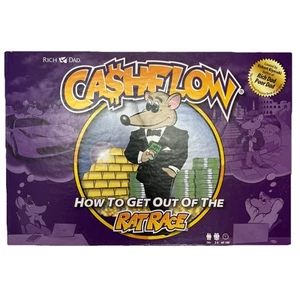 Rich Dad CASHFLOW Board Game 2020 COMPLETE New Sealed Contents Unplayed Used Box - Picture 1 of 16