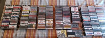 200 Hard Rock 80 Classic Rock Cassettes 280 total 2 Promos - Image 1 of 4