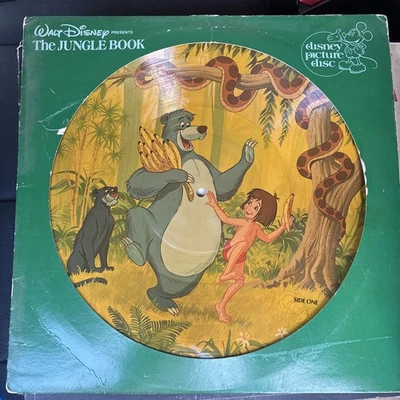 Walt Disney Presents THE JUNGLE BOOK  Disney Picture Disc Soundtrack (1981) LP - Image 1 of 4