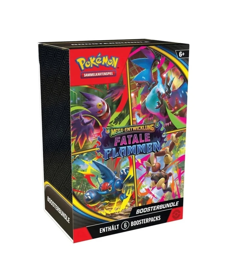 Pokemon TGC Fatale Flammen Booster Bundle BB neu sealed deutsch - Bild 1 von 3