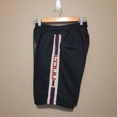 Gucci Cotton Shorts Navy Blue Mens Size L Red/white/blue  GUCCI Stripe  - Image 1 of 4