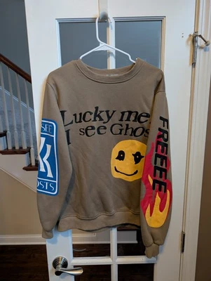 Suéter Cudi Lucky Me I See Ghosts Camp Flog Gnaw 11 de noviembre para niños S pequeño Foto 1 de 3