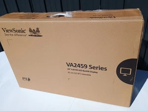 ViewSonic VA2459 24in. Full Hd LED Monitor - Black Ips - Picture 1 of 4