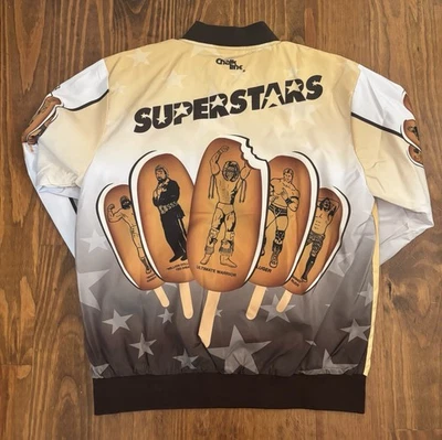 🔥WWE Chalk Line Legends Ice Cream Bars Chaqueta Grande Macho Hombre Guerrero Cinturón WWF Foto 1 de 4
