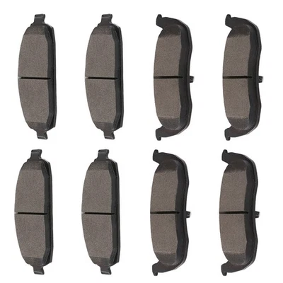 Front and Rear Brake Ceramic Pads For Jeep Commander Grand Cherokee 2005-2008 - Image 1 of 4