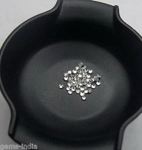 50 diamantes de 1 a 1,5 mm/0,50 quilates diamantes blancos cuerpo a cuerpo redondo mezcla G-H - Imagen 1 de 1