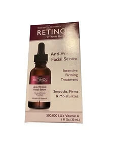 NIB Skincare Cosmetics Retinol Anti-Wrinkle Facial Serum Treatment 1FL Oz - Picture 1 of 3