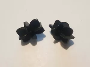 Scalextric Sport erhöhte Spurstütze PEG CLIPS x2 schwarz (Brücke überfliegen) - Bild 1 von 4