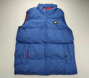 CAT Teen's 14/16 Sleeveless Puff Zip Up Vest Jacket - Picture 1 of 12