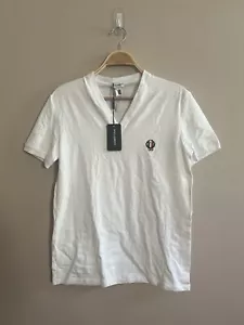 Camiseta Dolce & Gabbana Sports Crest cuello en V IT 4/S nueva con etiquetas - Imagen 1 de 8