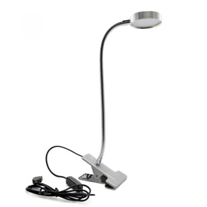 led clip-on desk lamp f reading eyes protection light dimmable 5W USB Powered