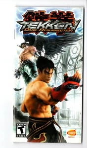 Tekken Dark Resurrection PSP NUR HANDBUCH Insert Authentic - Bild 1 von 1