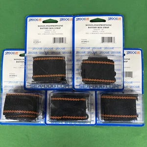 lote de 5, Sea-Dog Tejido Polipropileno Batería Caja Correa con Soportes 54" SeaDog - Imagen 1 de 5