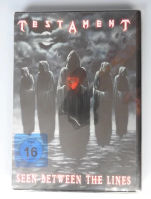 Testament: Seen Between the Lines   DVD Region 2 PAL includes poster NEW - Image 1 of 2