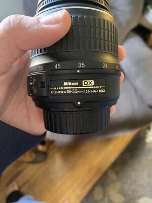 Nikon NIKKOR 18-55mm f/3.5-5.6 VR AF-S Lens - Image 1 of 2