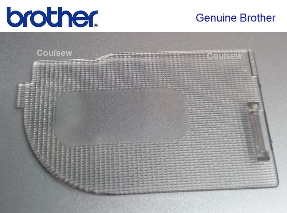 BROTHER GENUINE BOBBIN COVER PLASTIC SLIDE PLATE Star, Super Ace, Galaxie + More - Image 1 of 1