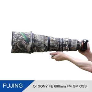 ZZQ&CCF Waterproof for SONY FE 600mm F/4 GM OSS Lens Camouflage Cover - Picture 1 of 9