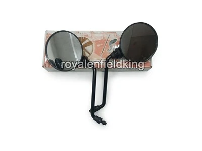Fit For Royal Enfield New Himalayan 450 "Black Rear View Mirror Pair" Foto 1 de 4