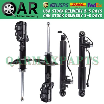 Front+Rear Shock Absorber w/ Electric Sensor For 16-19 Lexus RX350 RX450h LH+RH - Image 1 of 4