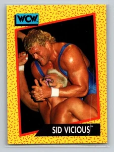 Psycho Sid Vicious 1991 WCW Impel WWF WWE TNA AEW NWA - Picture 1 of 2