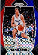 2017-18 Panini Prizm Red/White/Blue Dario Saric Philadelphia 76ers #3